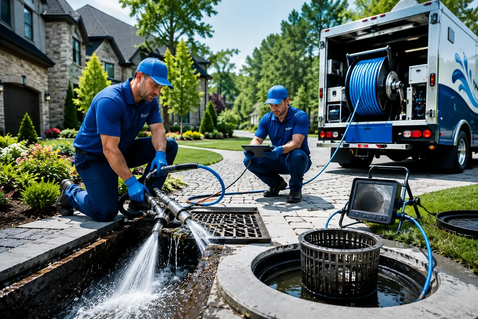 Local outdoor drain cleaning professionals in Newport News, VA